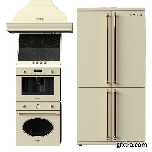 Smeg Coloniale Kitchen Appliances Collection