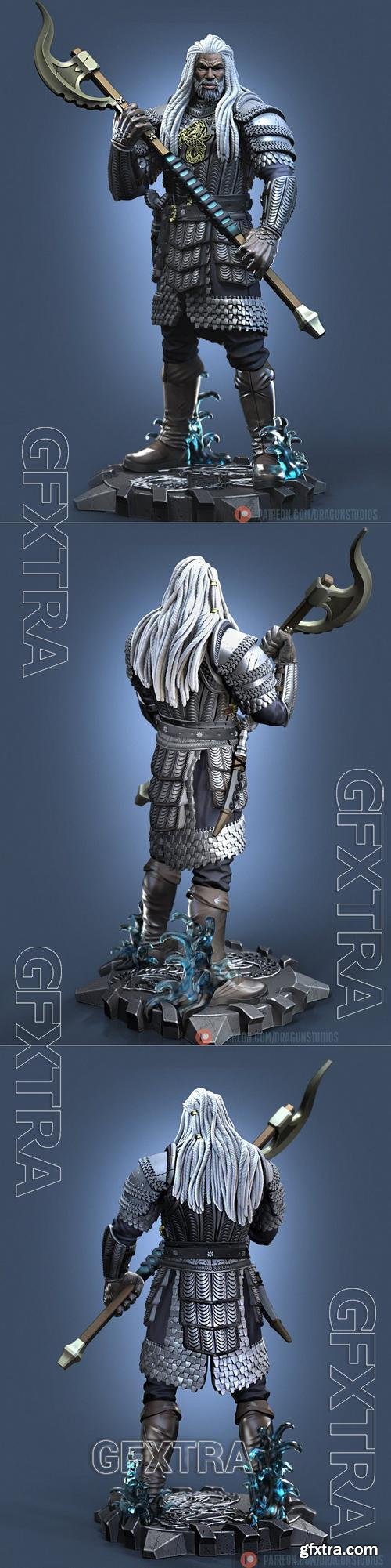 Corlys Velaryon Fanart &ndash; 3D Print Model