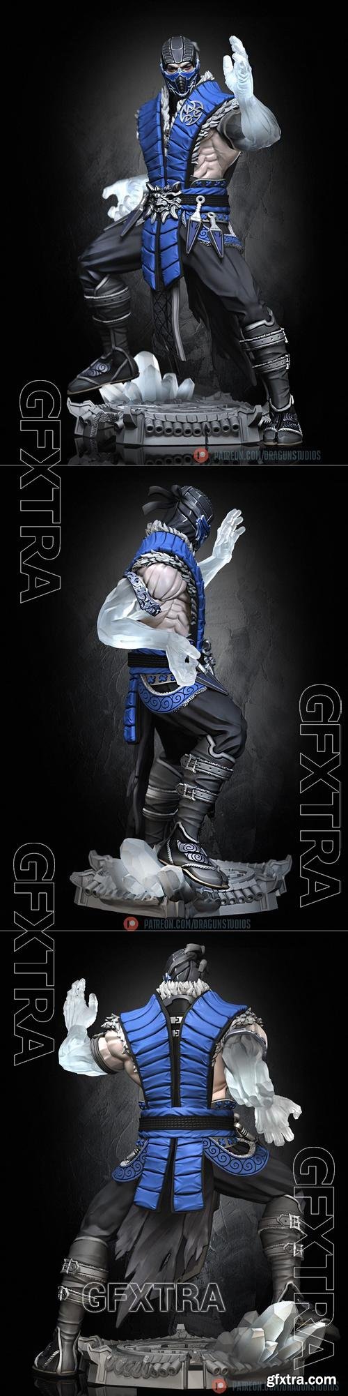 Sub Zero Fanart &ndash; 3D Print Model