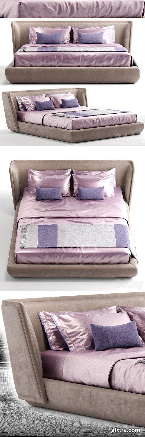 Bed Baxter Metropolis Plain