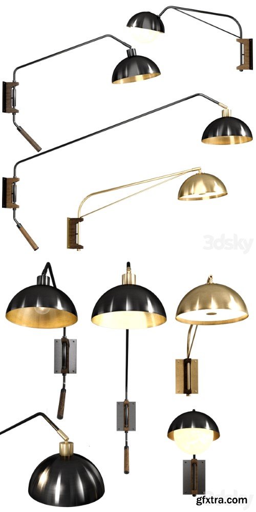 Allied Maker Wall Lamp set