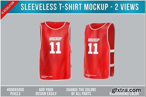 Sleeveless Shirt Mockup