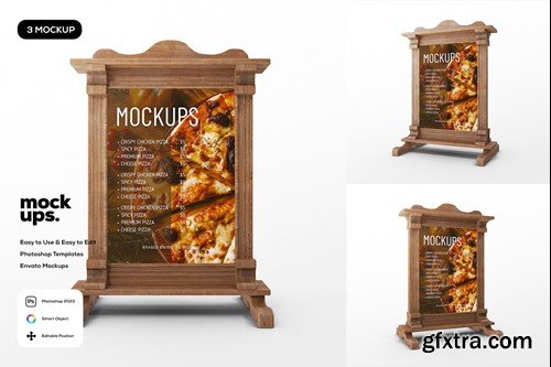 Menu Board Mockup