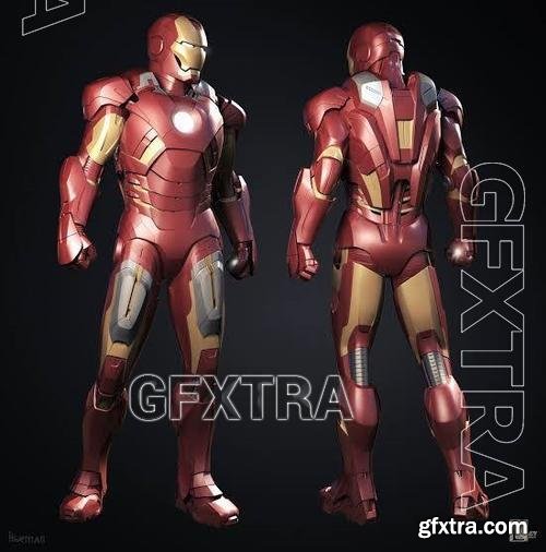Iron Man Mark 7 Johan Version &ndash; 3D Print Model