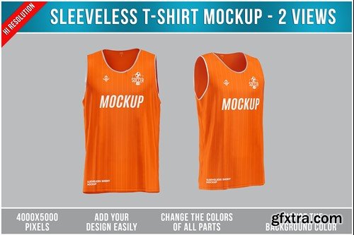 Sleeveless Shirt Mockup