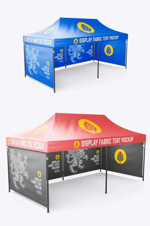 Fabric Display Tent Mockup 593544230