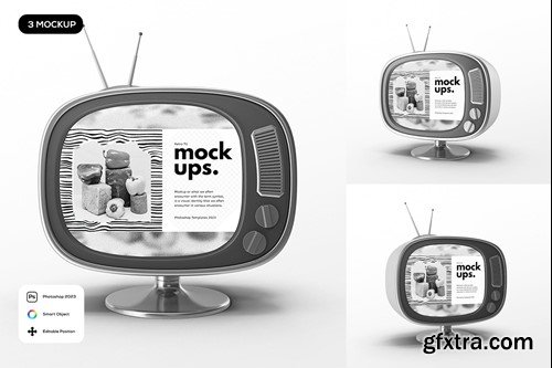 Cartoon TV Mockup