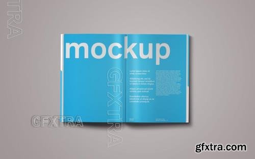 Magazine / Editorial / Brochure / Spread Mockup 132148253