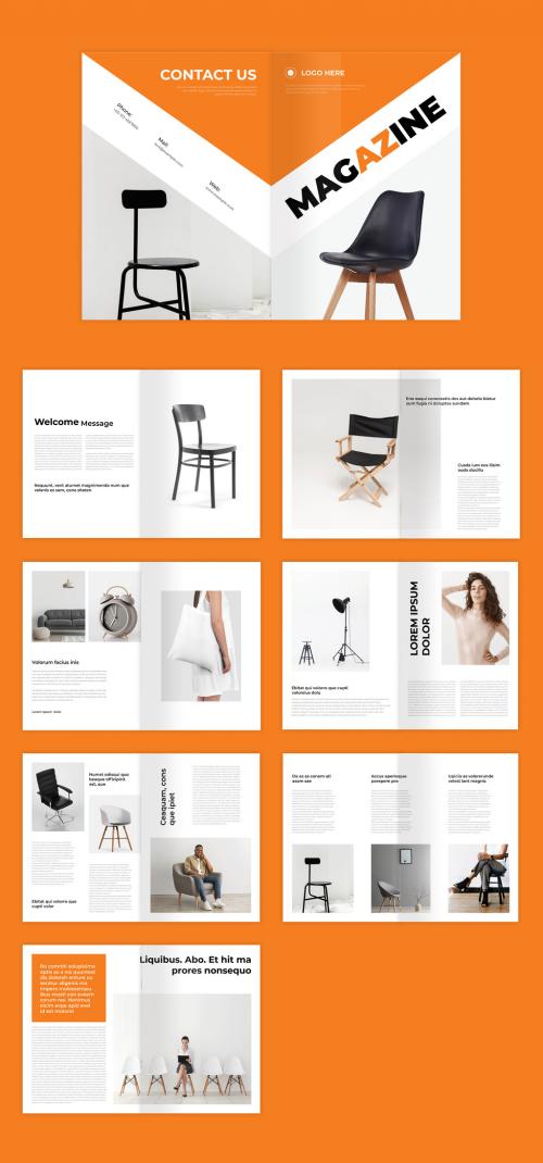 Minimal Magazine Layout 569539001