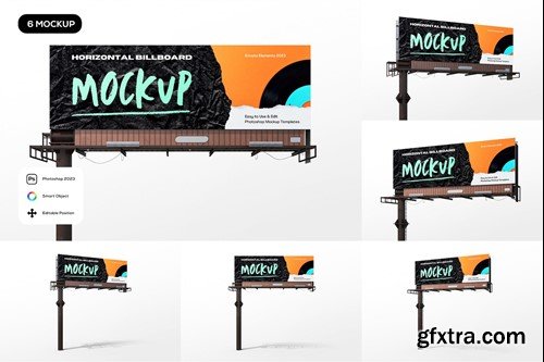 Horizontal Billboard Mockup