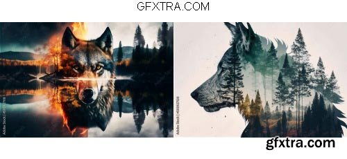 Wolf and Forest Pack - 22xJPG