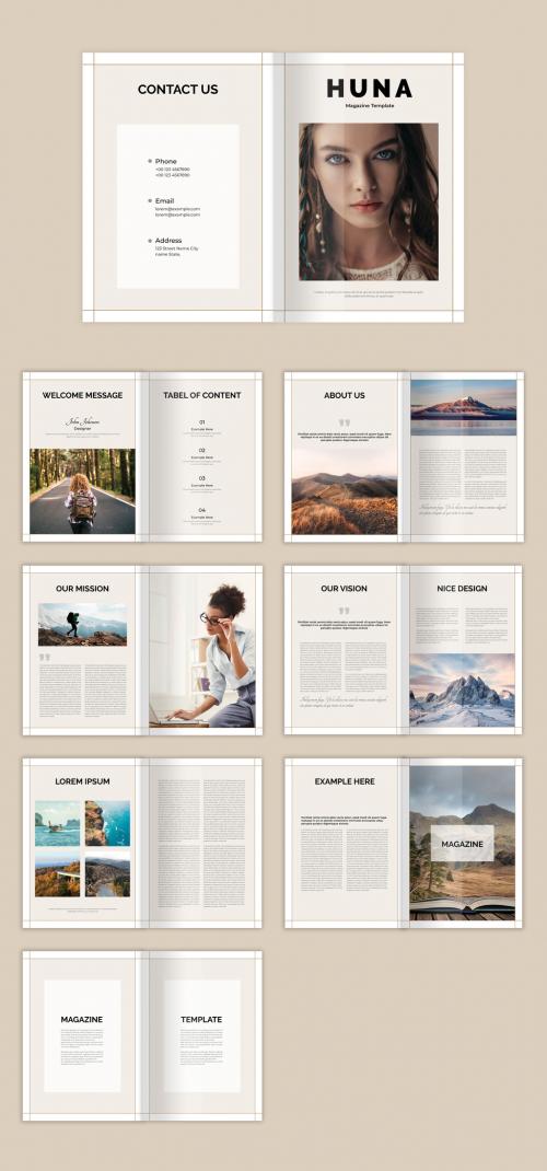 Magazine Template 569538988