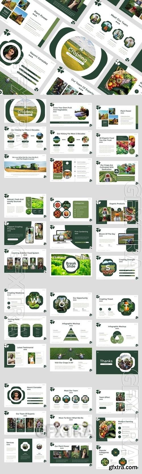 Cropling – Farm & Agriculture PowerPoint Template E4YQ4PJ