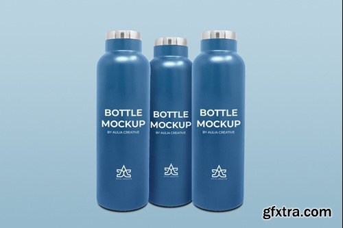 Bottle Mockup Logo and Brand