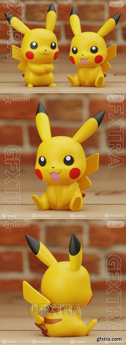 Pikachu Gleam &ndash; 3D Print Model