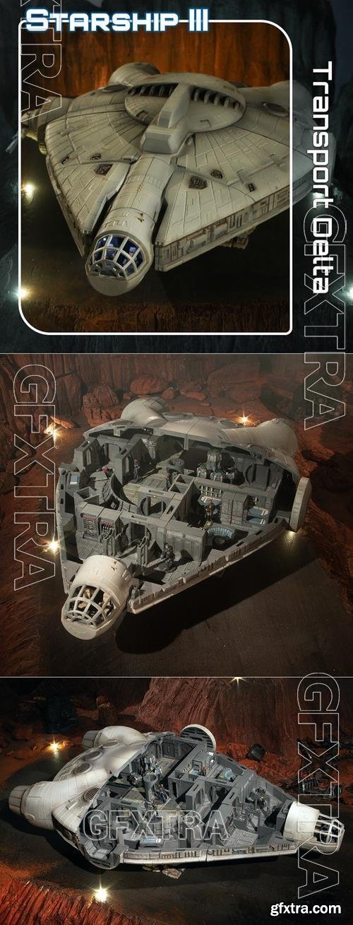 Starship III Core Pledge By AiR &ndash; 3D Print Model