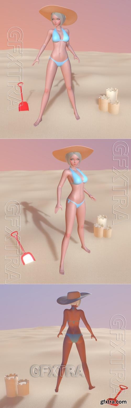 Akira Ready for Summer &ndash; 3D Print Model