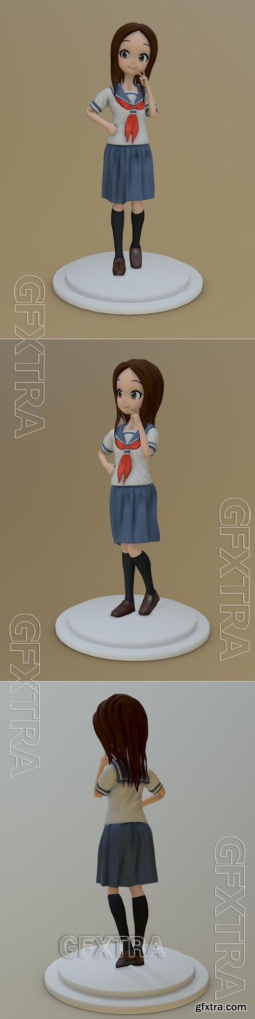 Takagi san &ndash; 3D Print Model