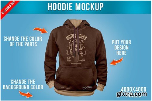 Hoodie Mockup Template