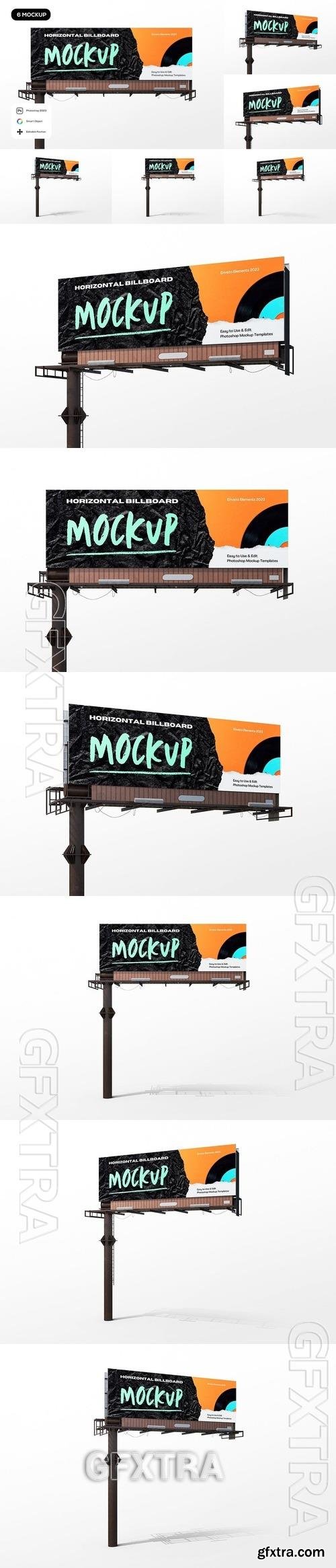 Horizontal Billboard Mockup PKK9ZTS