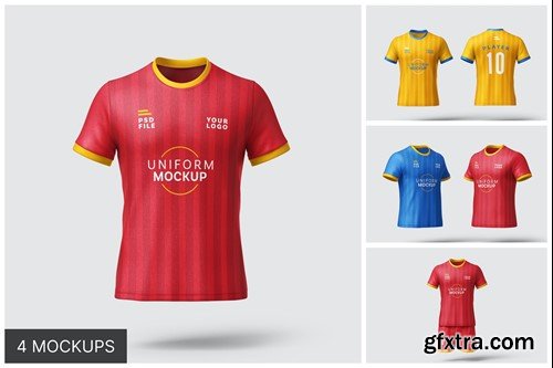 Soccer Kit Mockup Set