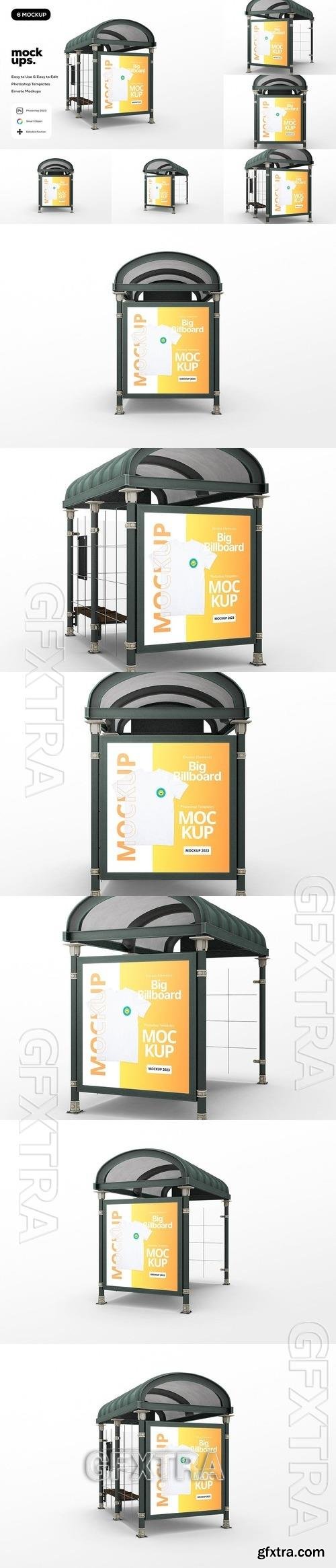 Bus Stop Billboard Mockup QMGMTAB