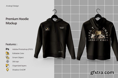 Premium Hoodie Mockup