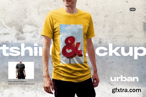 tshirt mockup urban