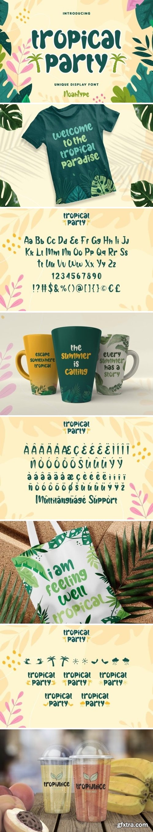 Tropical Party Font