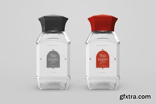 Glass Jar Mockups