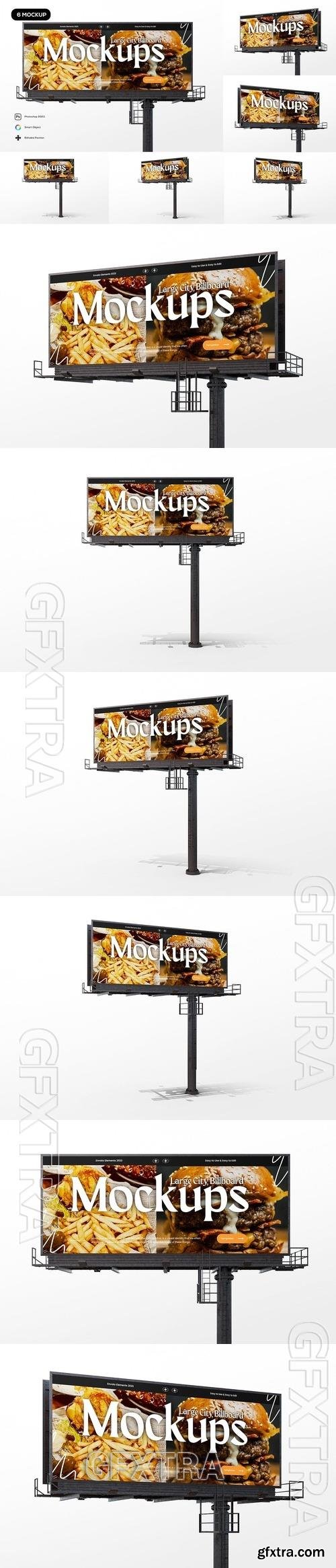 Large City Billboard Mockup CRC3YGJ