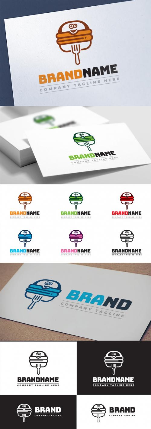 Graphic Fast Food Logo Layout Design 269237786