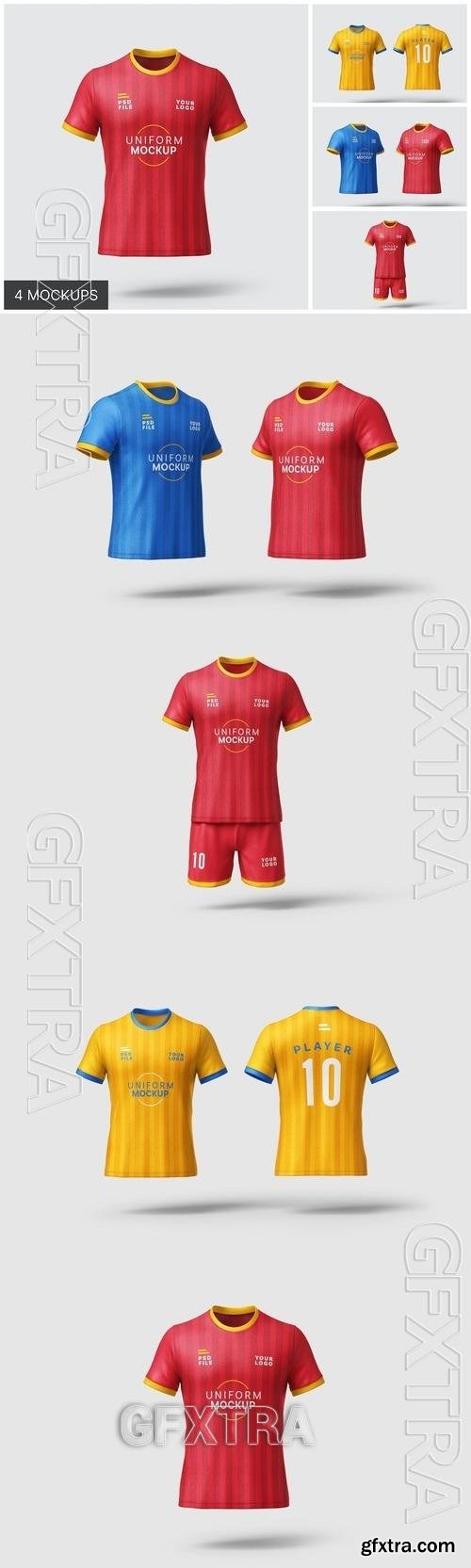 Soccer Kit Mockup Set BMU5ZJZ