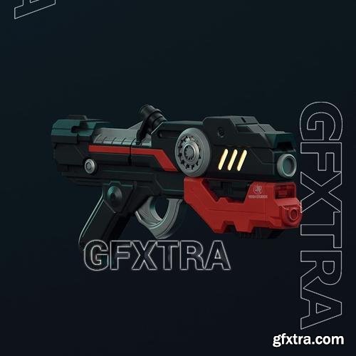 Star Lord Comic book gun &ndash; 3D Print Model