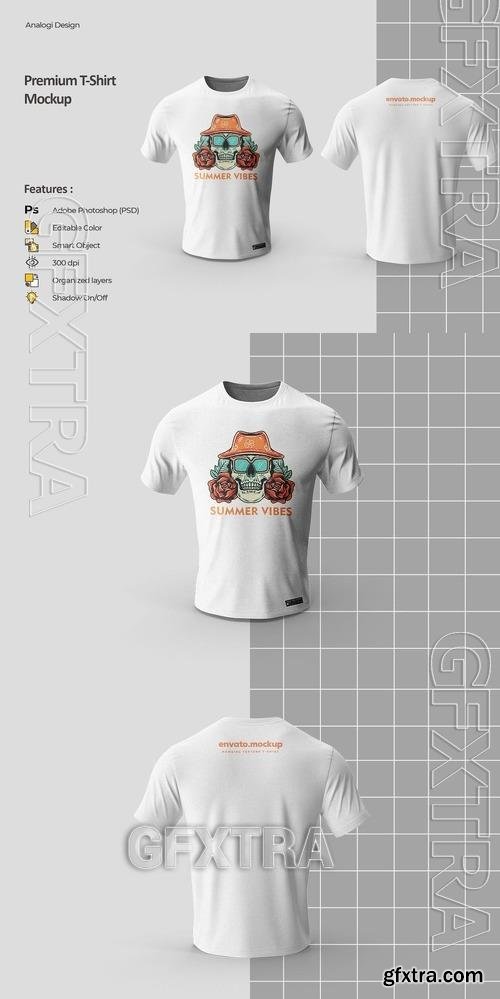 White Tshirt Mockup AEPZM9R