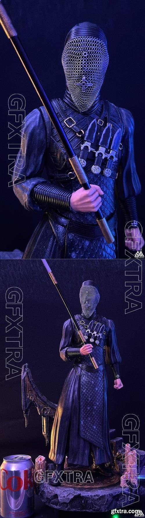 Warrior Nun &ndash; 3D Print Model