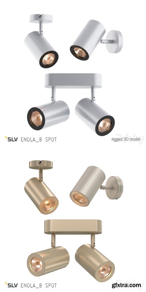 SLV ENOLA B SPOT (Rigged model)