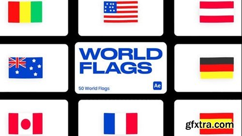 Videohive World Flags for After Effects 45737266