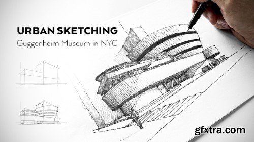 Urban Sketching: Draw the Guggenheim Museum in NYC