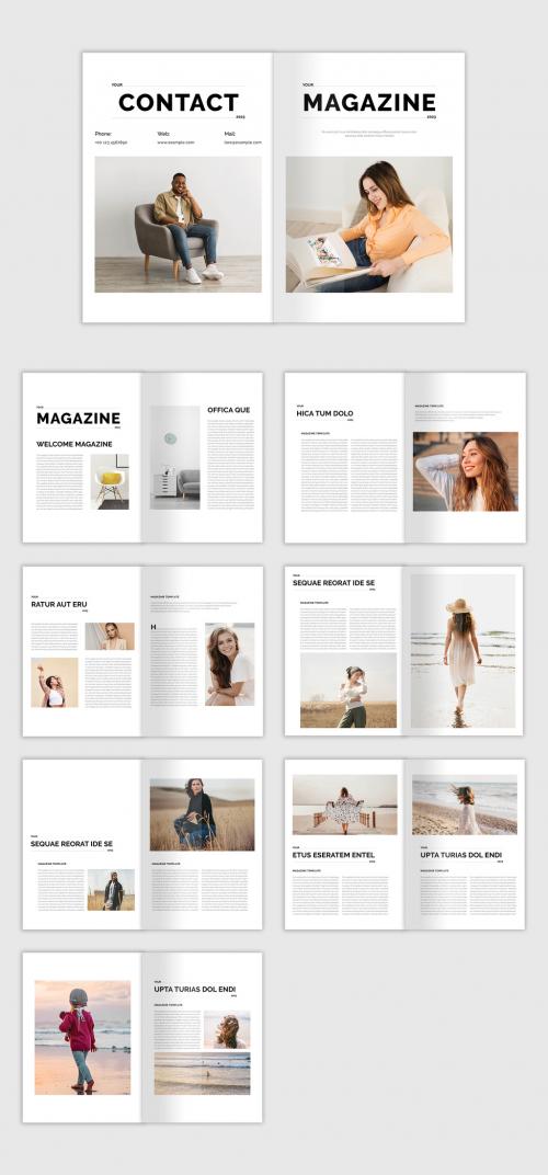 Clean Magazine Layout 565891166