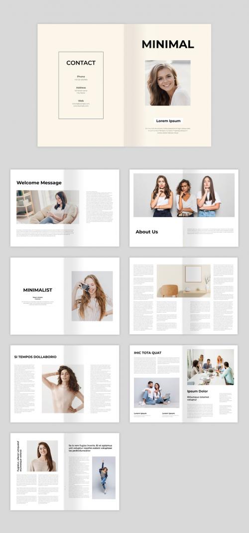 Minimal Magazine Layout 566226500