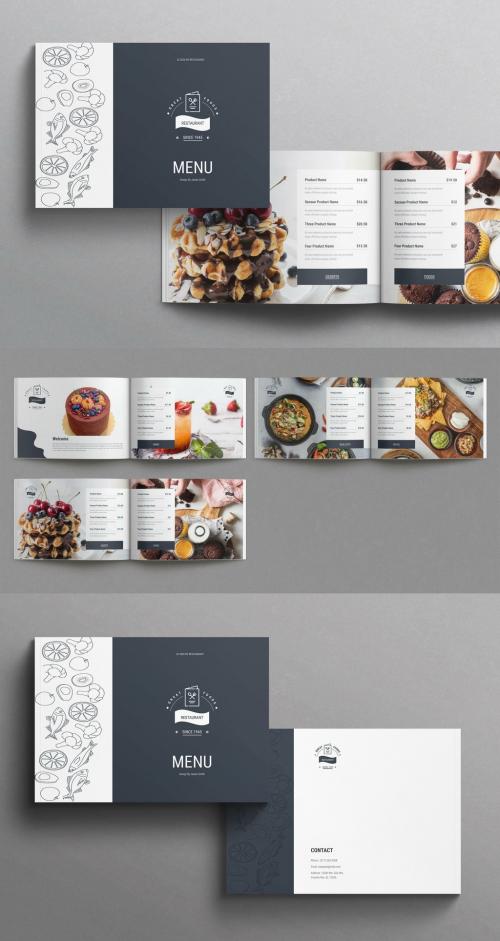 Food Menu Template Landscape 567320719