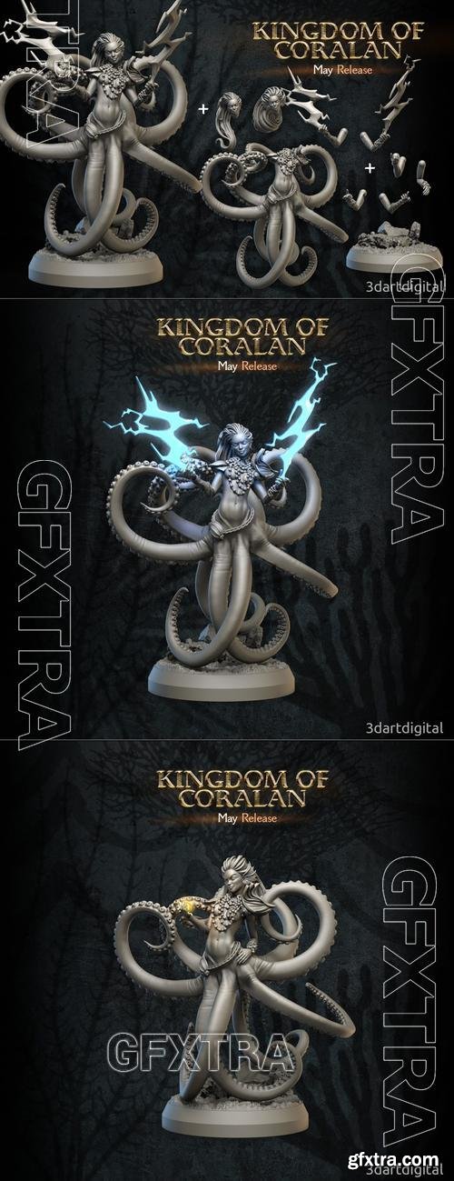 3DArtDigital - Kingdom of Coralan - Mizuna &ndash; 3D Print Model