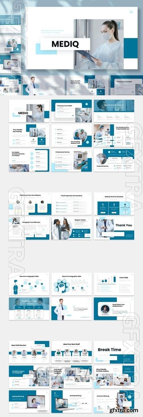 Mediq - Medical & Healthcare PowerPoint HC7AN3N