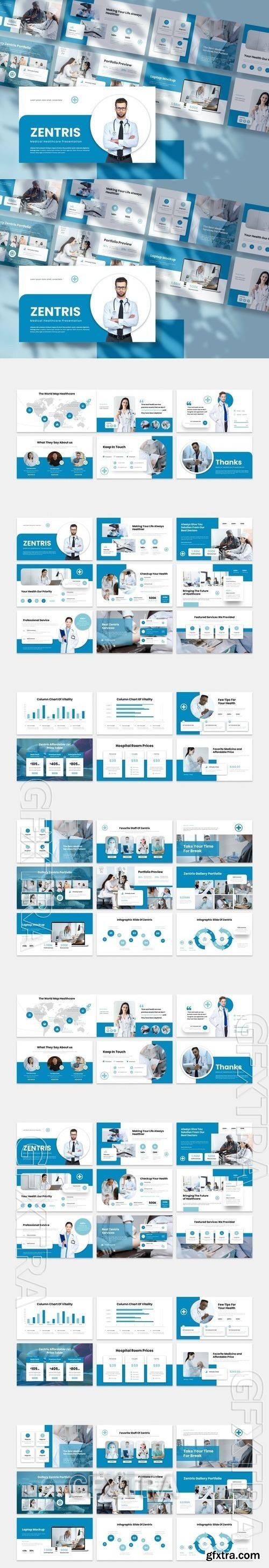 Zentris - Medical & Healthcare PowerPoint ZRRVDVM