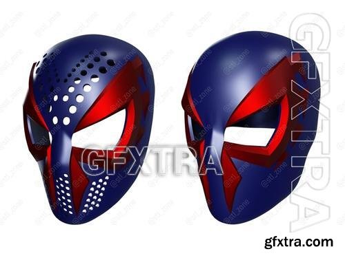 Spider-Man 2099 Helmet &ndash; 3D Print Model