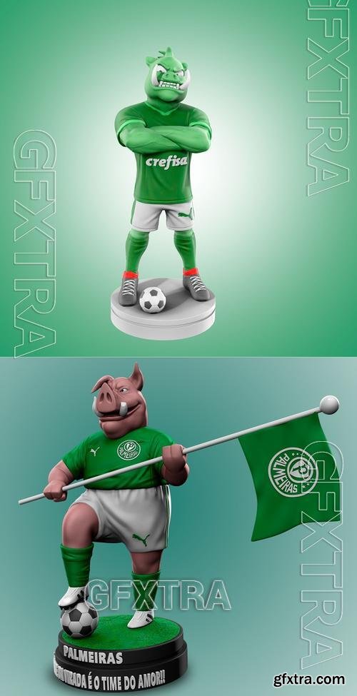 Mascote - Palmeiras &ndash; 3D Print Model