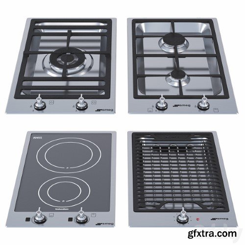 Gas hob Smeg, Domino