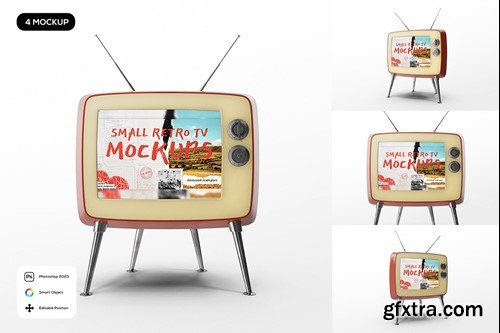 Retro TV Mockup SSDQ4KW