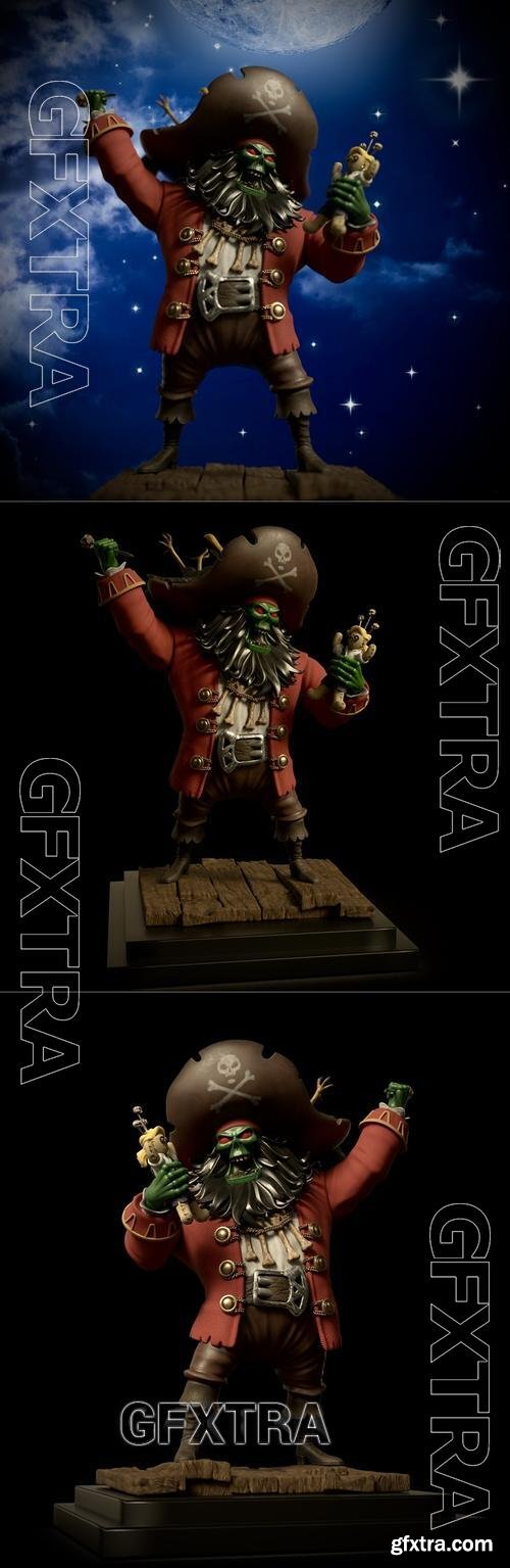 Lechuck Monkey Island &ndash; 3D Print Model